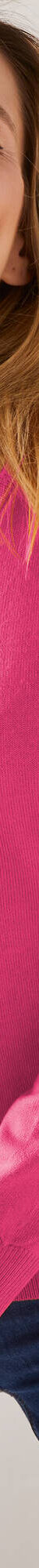 Pull col V, toucher doux (rose fuchsia) Pull col V, toucher doux (rose fuchsia)